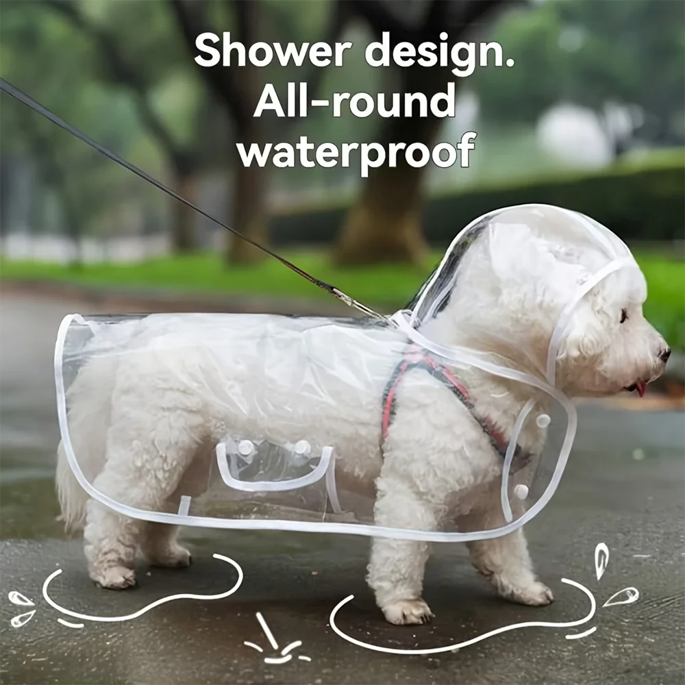 Transparent Dog Raincoat™