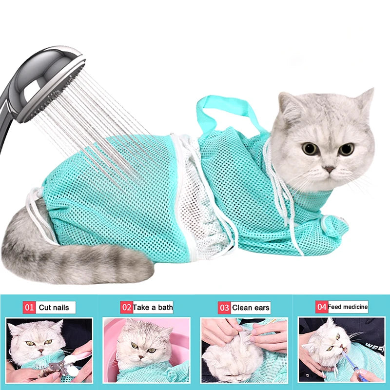 Cat Bath & Grooming Bag™
