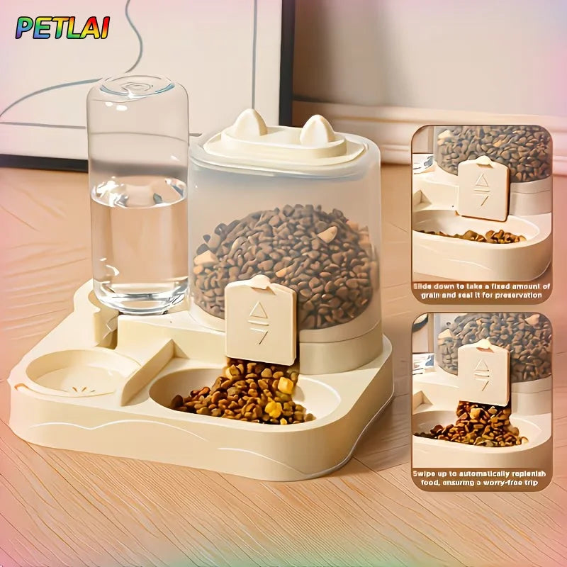 2-in-1 Pet Food & Water Dispenser™