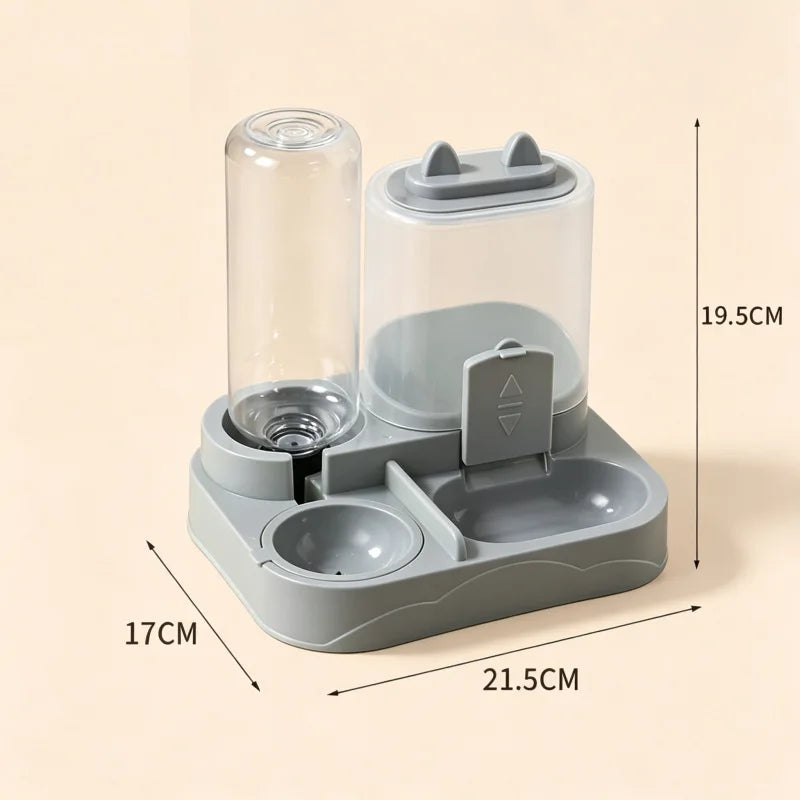 2-in-1 Pet Food & Water Dispenser™